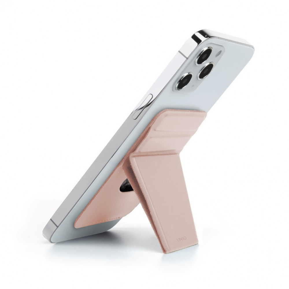 يونيك ليفت استاند جوال وحامل بطاقات مغناطيسي - وردي